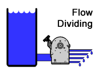 Flow Dividing Manifold for AccuStaltic Peristaltic Pump